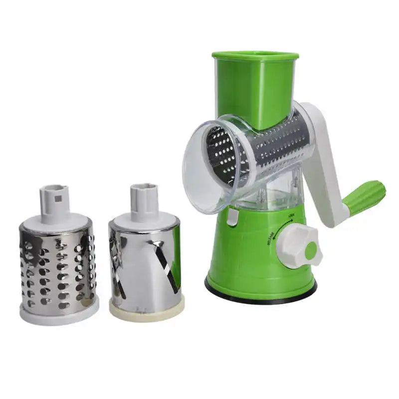 Multifunctional Roller Vegetable Cutter, 3 In 1 Vegetable Slicer And Cutter